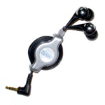 ZipKord Retractable Earbuds