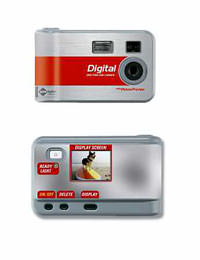 CVS Camera, Front and Back