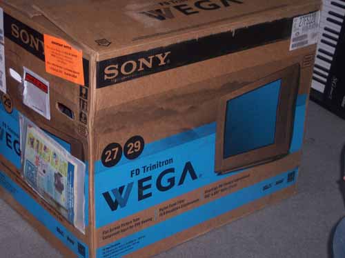 Free Sony Wega Shipping