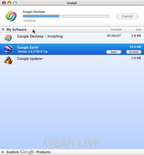 Google Desktop for Mac