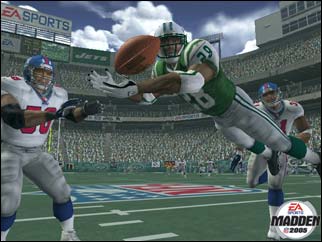 Madden 2005 Diving Catch