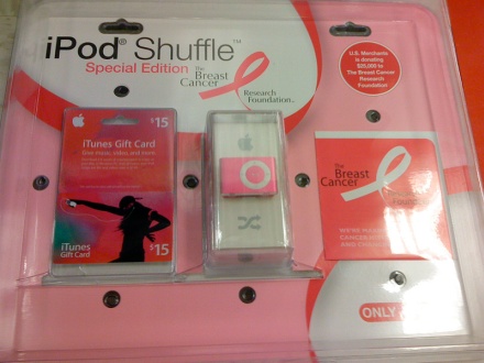Target's Pink iPod shuffle