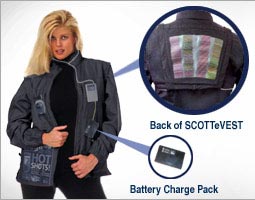 Solar Powered SCOTTeVEST Images Pictures