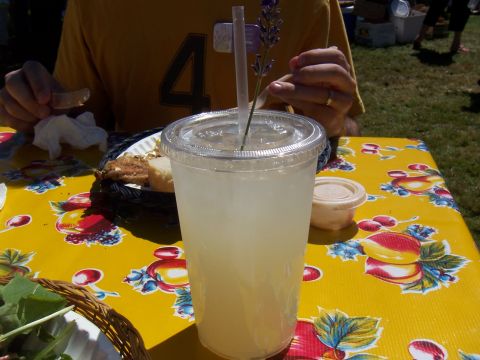 Mouthwatering honey lavender lemonade