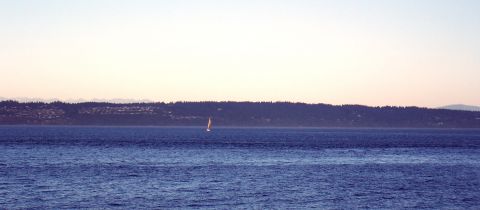 Sailboat in the distance