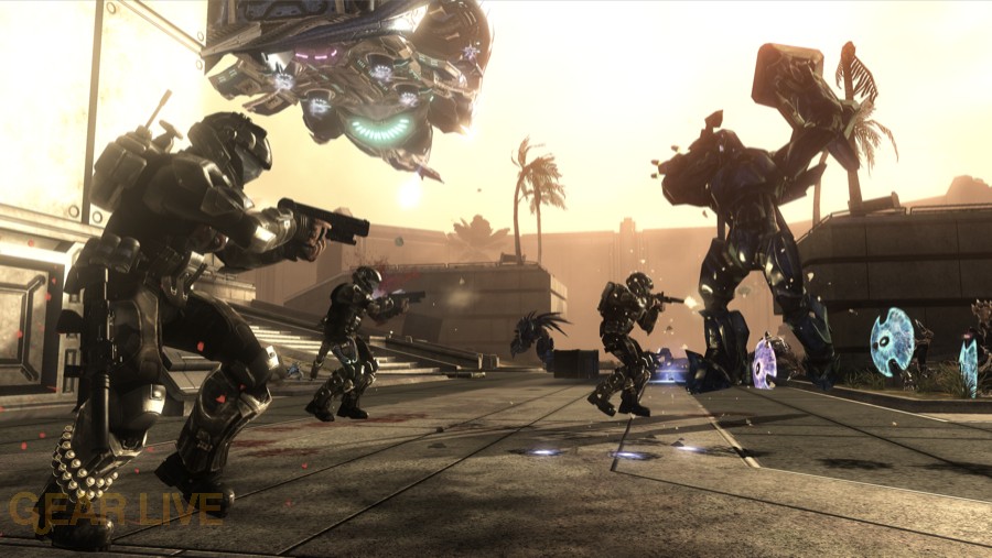 Halo 3: ODST Security Zone Firefight Map 8 Halo 3: ODST Security Zone Firefight Map 8
