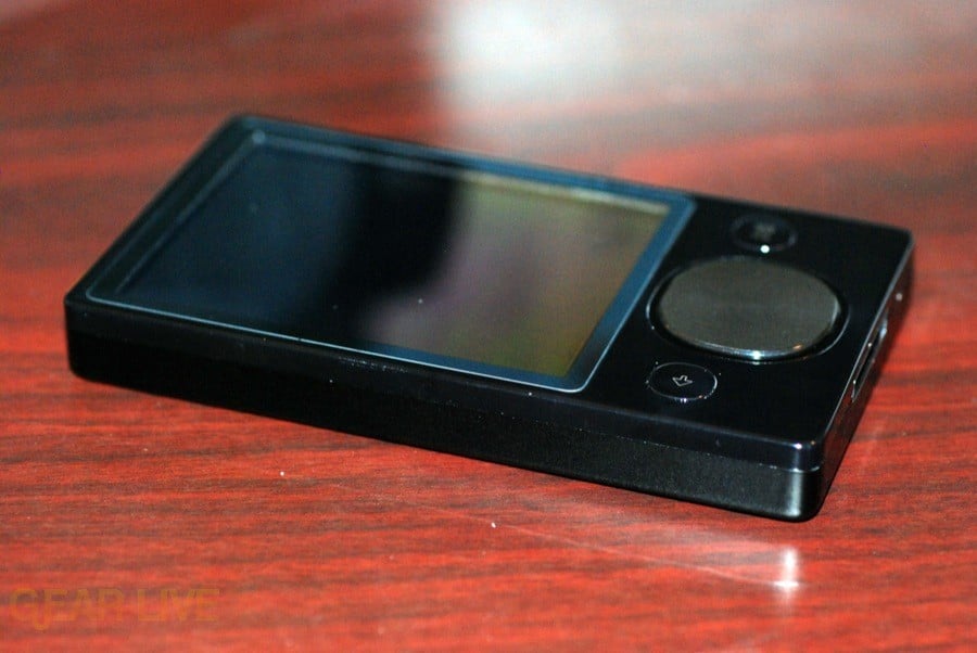 Zune 120: Left side