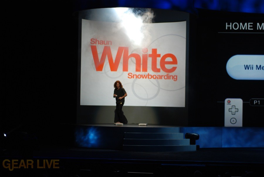 Nintendo E3 08: Shaun White appears