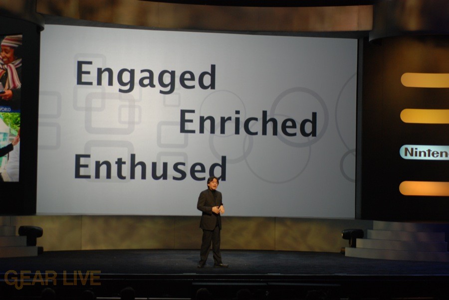 Nintendo E3 08: Engaged, Enriched, Enthused