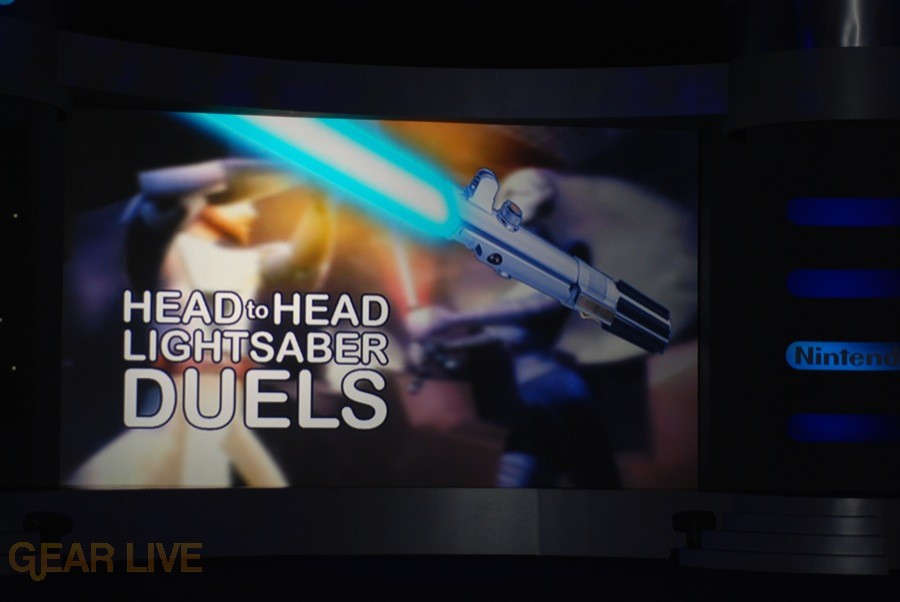 Nintendo E3 08: Head-to-head Lightsaber Duels