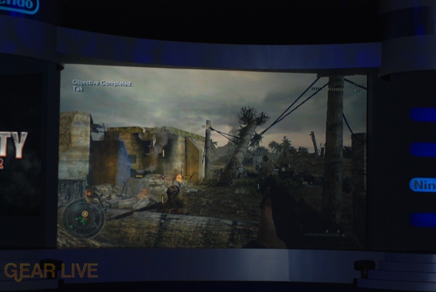 Nintendo E3 08: Call of Duty World of War screenshot 2