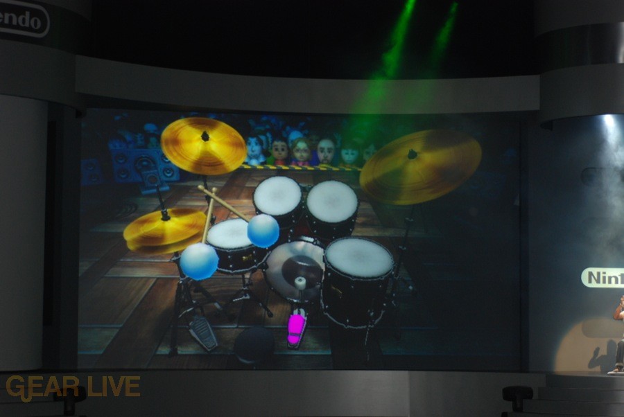 Nintendo E3 08: Wii Music Drums
