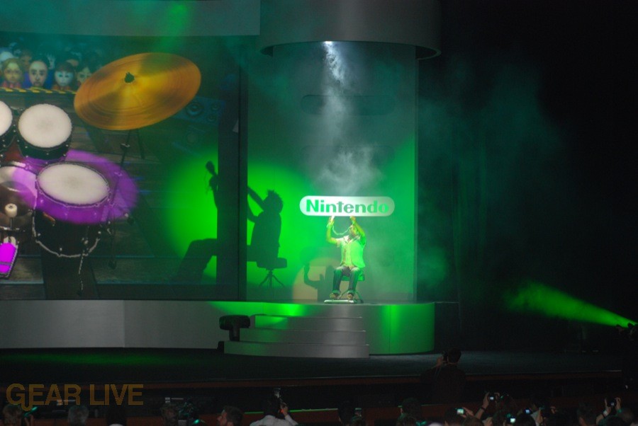 Nintendo E3 08: Wii Music Drums 2