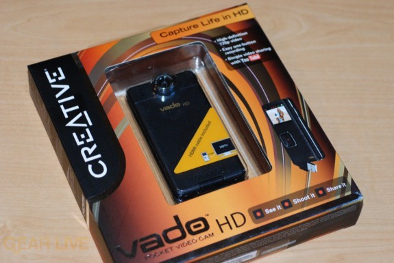 Creative Vado HD in box