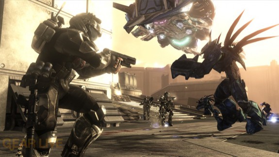 Halo 3: ODST Security Zone Firefight Map 1