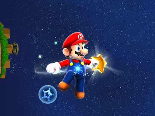 Mario Galaxy HD: Mario in Space