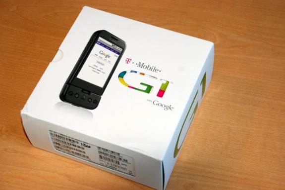 T-Mobile G1 box front