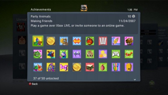 Xbox 360 Achievement Browser