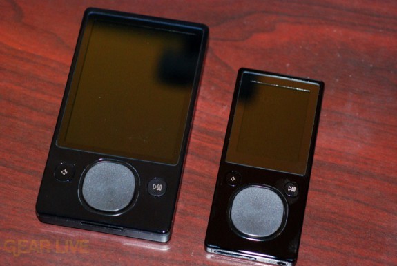 Zune 120 and Zune 16