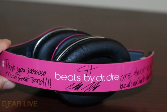 Beats by Dr. Dre Pink Charles Hamilton Customs band