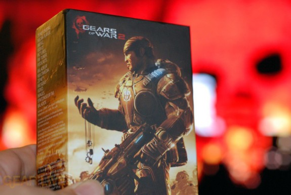 Gears of War 2 Zune box