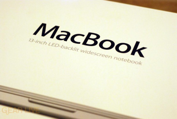 MacBook 2008 box wording