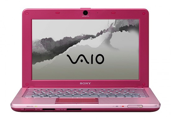 Sony Vaio W Front Pink