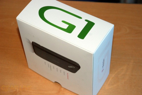 T-Mobile G1 box side
