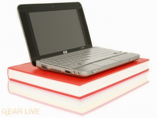 HP 2133 Mini-Note on books