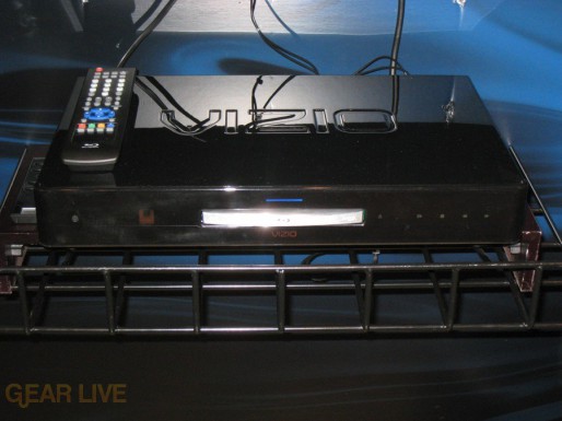 VIZIO VBR100 Blu-ray player wide