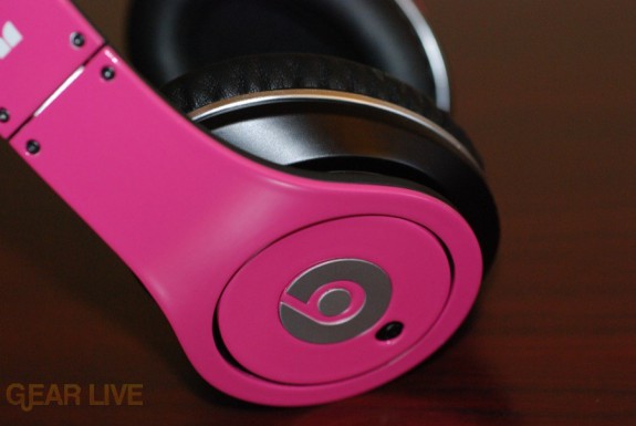 Beats by Dr. Dre Pink Charles Hamilton Customs side
