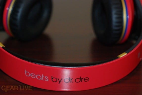 Beats by Dr. Dre Red LeBron James Customs top down