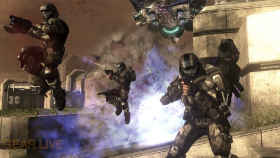 Halo 3: ODST Security Zone Firefight Map 4