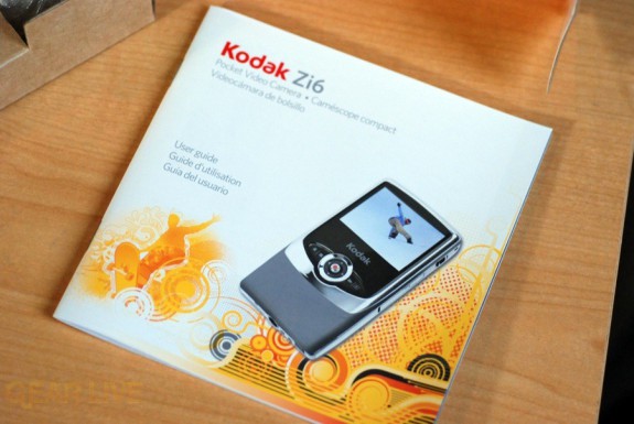 Kodak Zi6 instruction manual