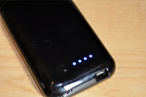 Mophie Juice Pack Air battery indicator