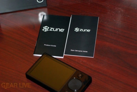 Zune 120: Booklets
