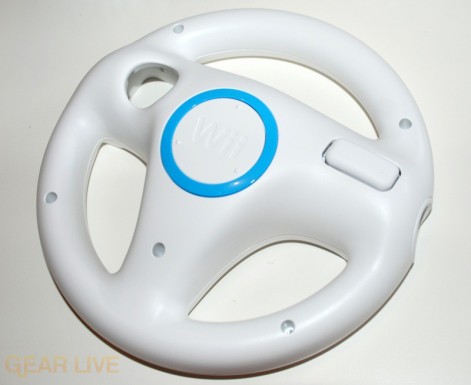 Wii Wheel rear close up