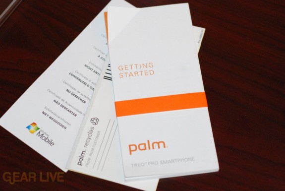 Palm Treo Pro manual