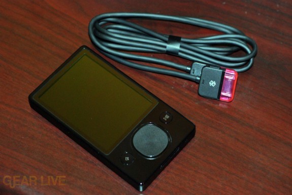 Zune 120: Sync cable