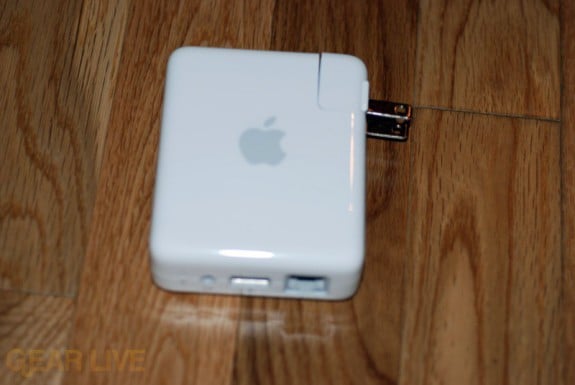 AirPort Extreme 802.11n plug out