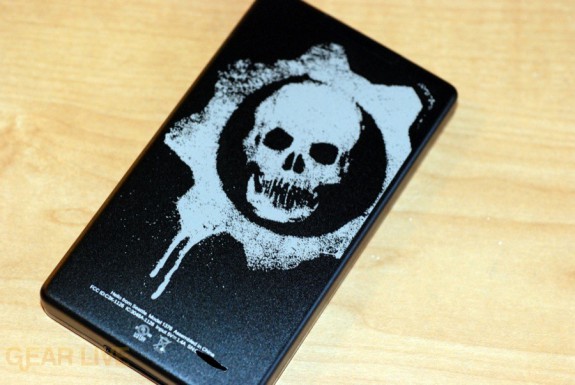 Gears of War 2 Zune back