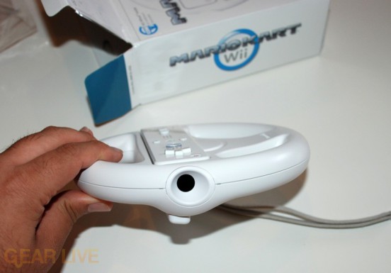 Wii Wheel sensor port