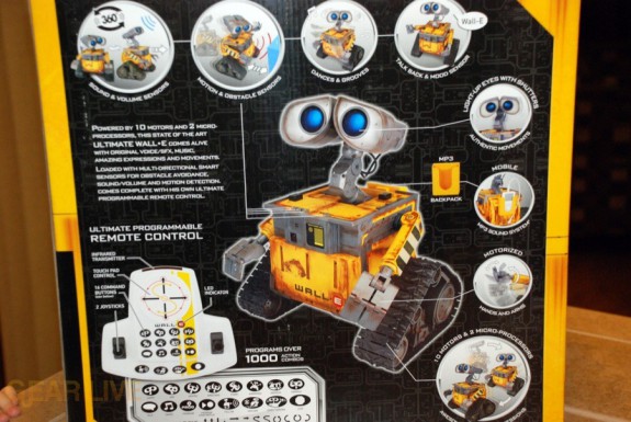 Ultimate Control Wall-E box back 2