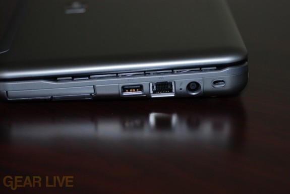 HP Mini-Note right side ports