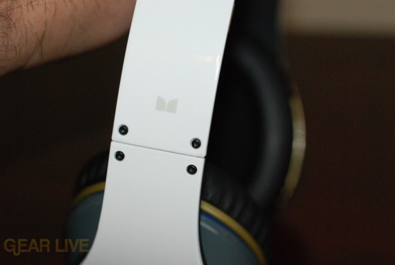 White Beats by Dr. Dre Monster logo