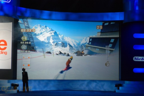 Nintendo E3 08: Shaun White Snowboarding screen 2