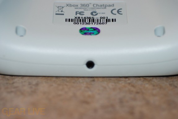 Xbox 360 Chatpad Headset Connector