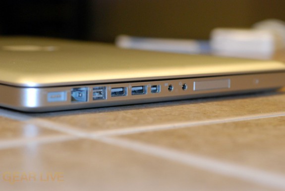 MacBook Pro 2008 ports