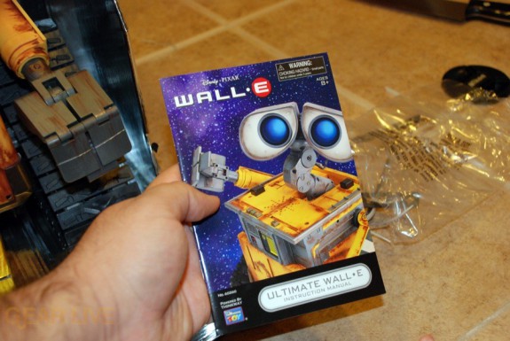 Ultimate Control Wall-E instruction manual