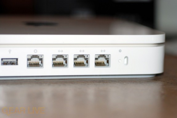 Time Capsule Ethernet ports